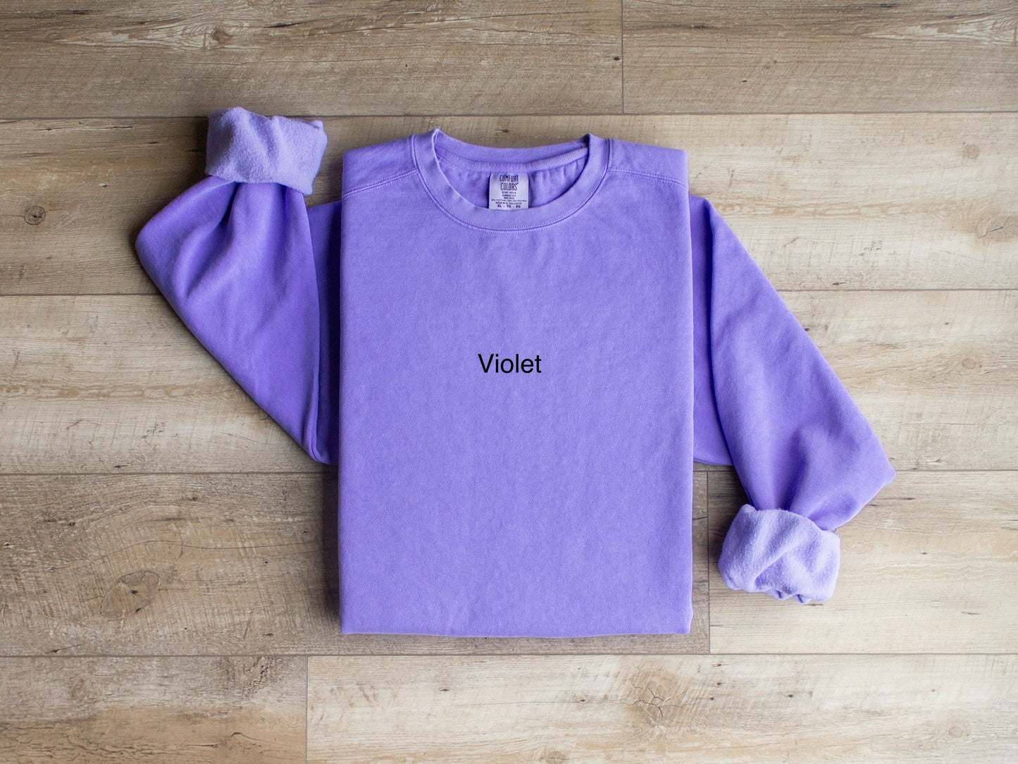 CUSTOM Comfort Colors Crew Neck Sweat shirt